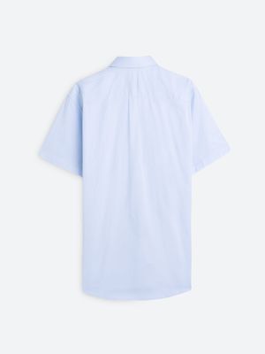 Camisa Casual Unicolor Slim Fit para Hombre 08713