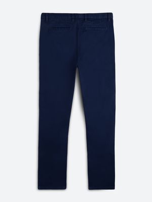 Pantalón Unicolor Slim Fit para Hombre 08820
