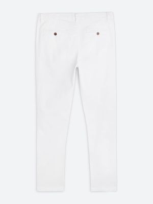 Pantalón Unicolor Slim Fit para Hombre 09266