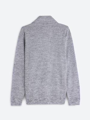 Sweater Cuello Caracol Textura para Hombre 09925