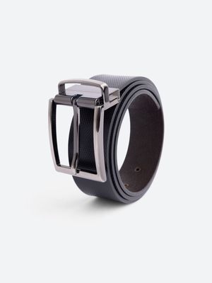 Correa Formal Doble Faz de Cuero para Hombre 10093